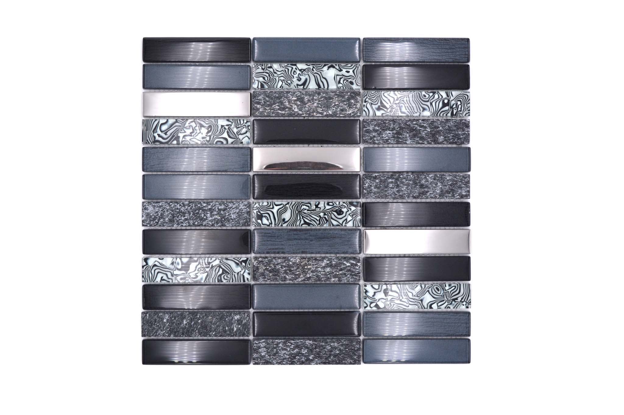 Mosaik Silver Ödeshög - 007 | 0,089 m²/ark