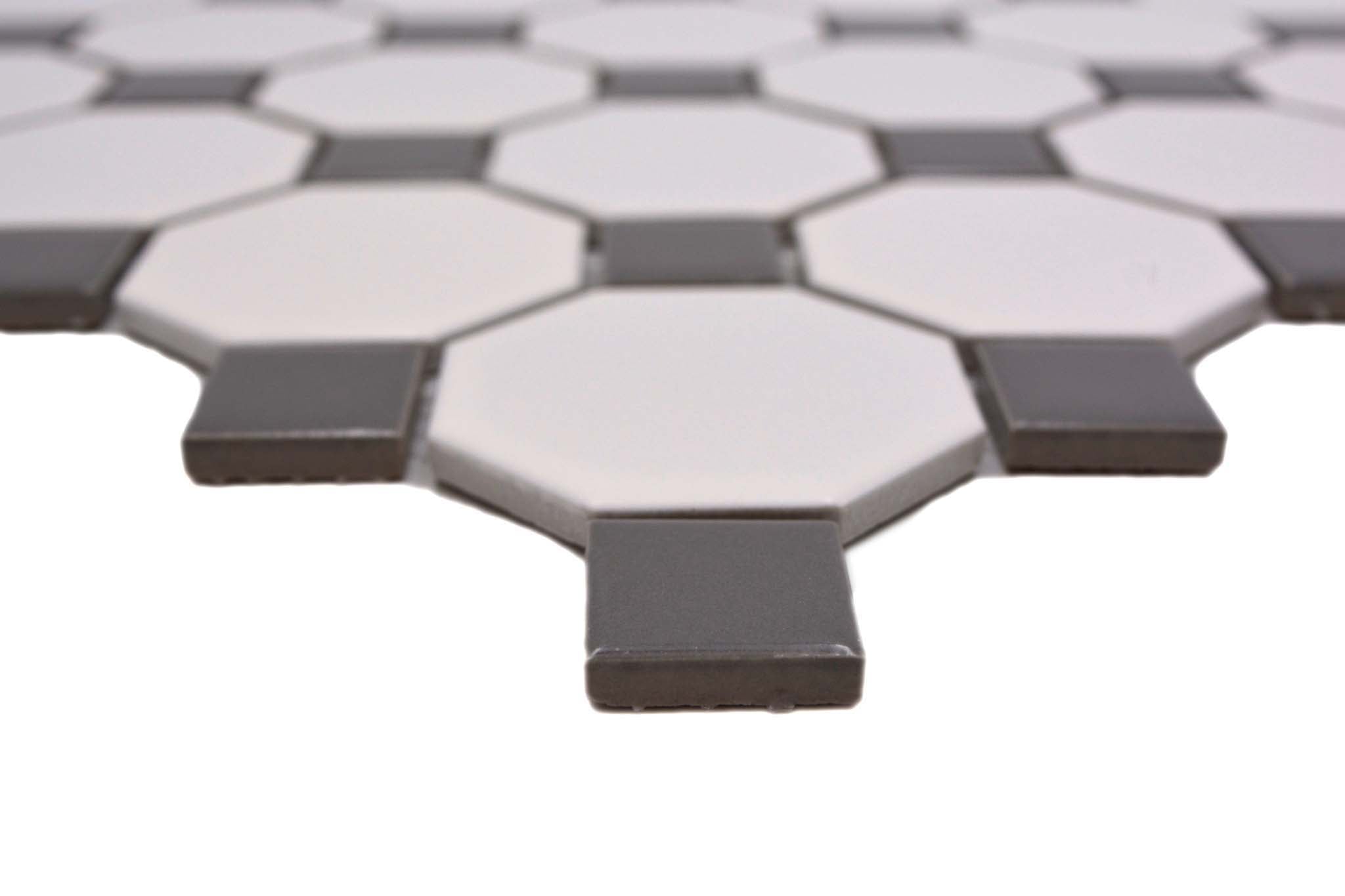 Mosaik Vit Täby - 008 | 0,087 m²/ark