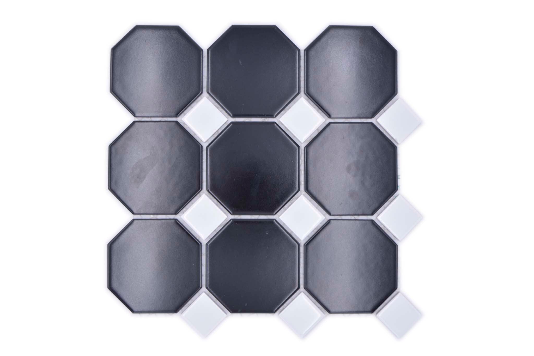 Mosaik Svart Täby - 003 | 0,09 m²/ark