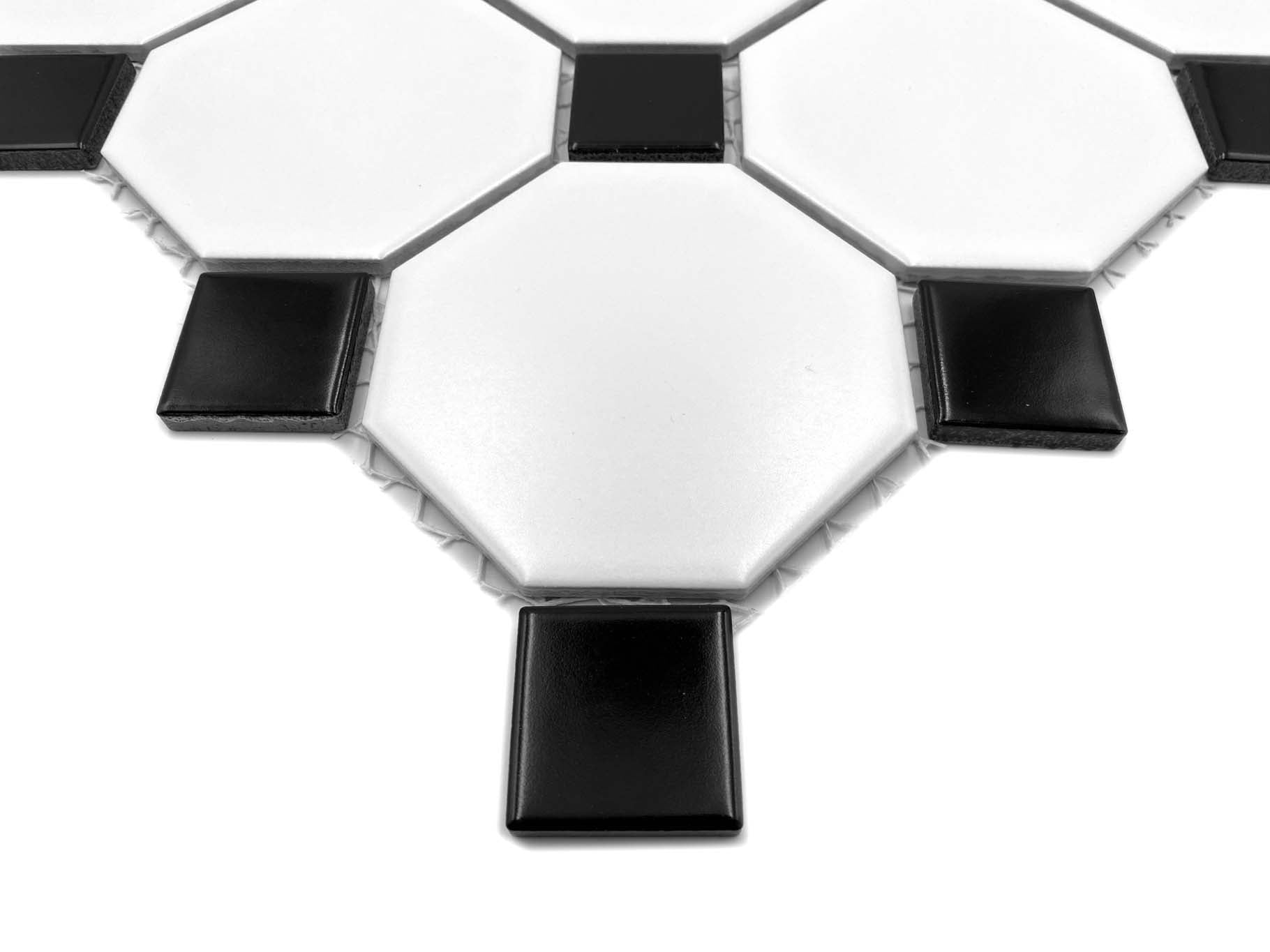 Mosaik Vit Täby - 005 | 0,09 m²/ark