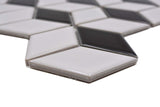 Mosaik Vit Östersund - 007 | 0,081 m²/ark