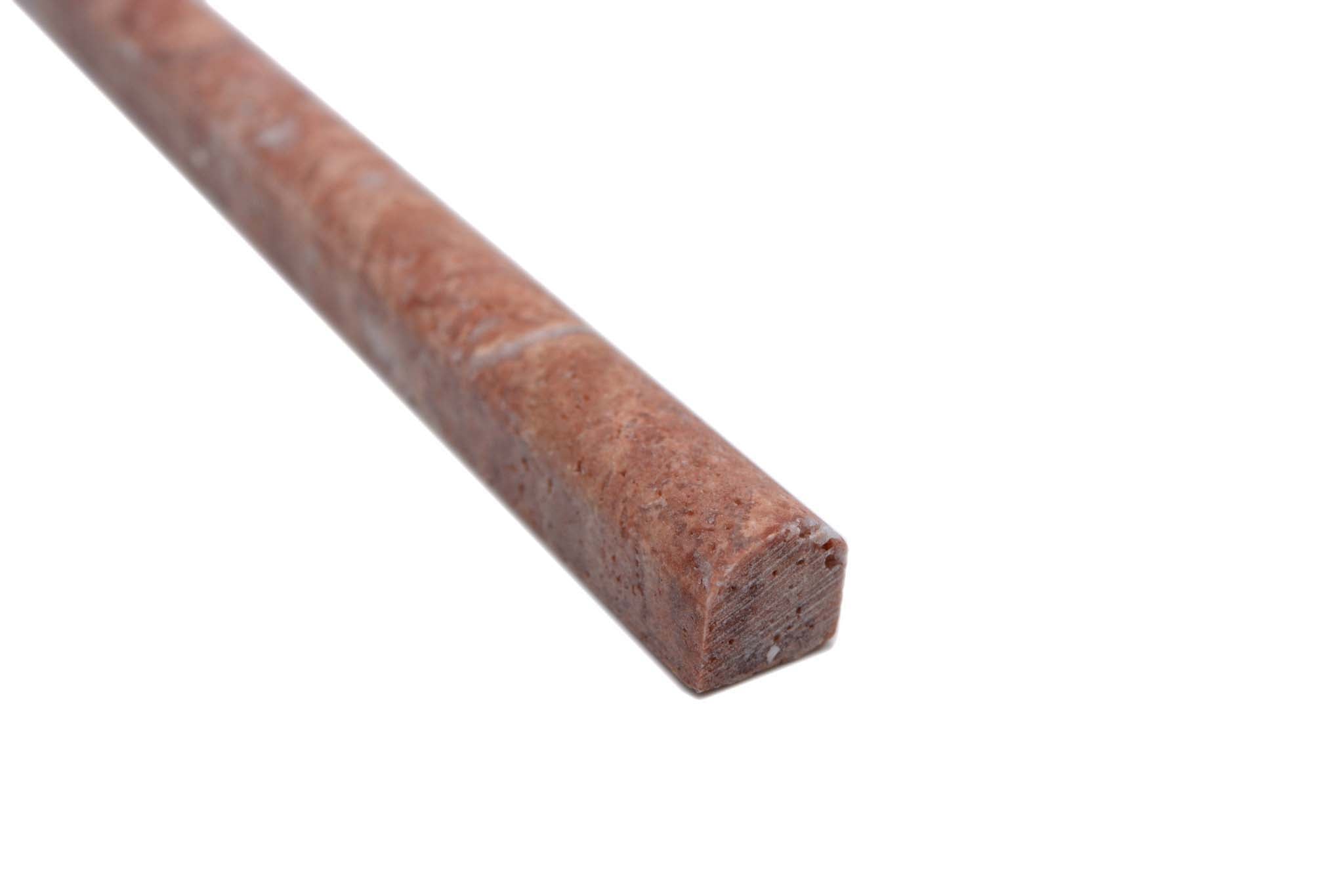 Bård (Kakel) Röd Gislaved - 007 | 305x15x15mm. Säljs styckvis.