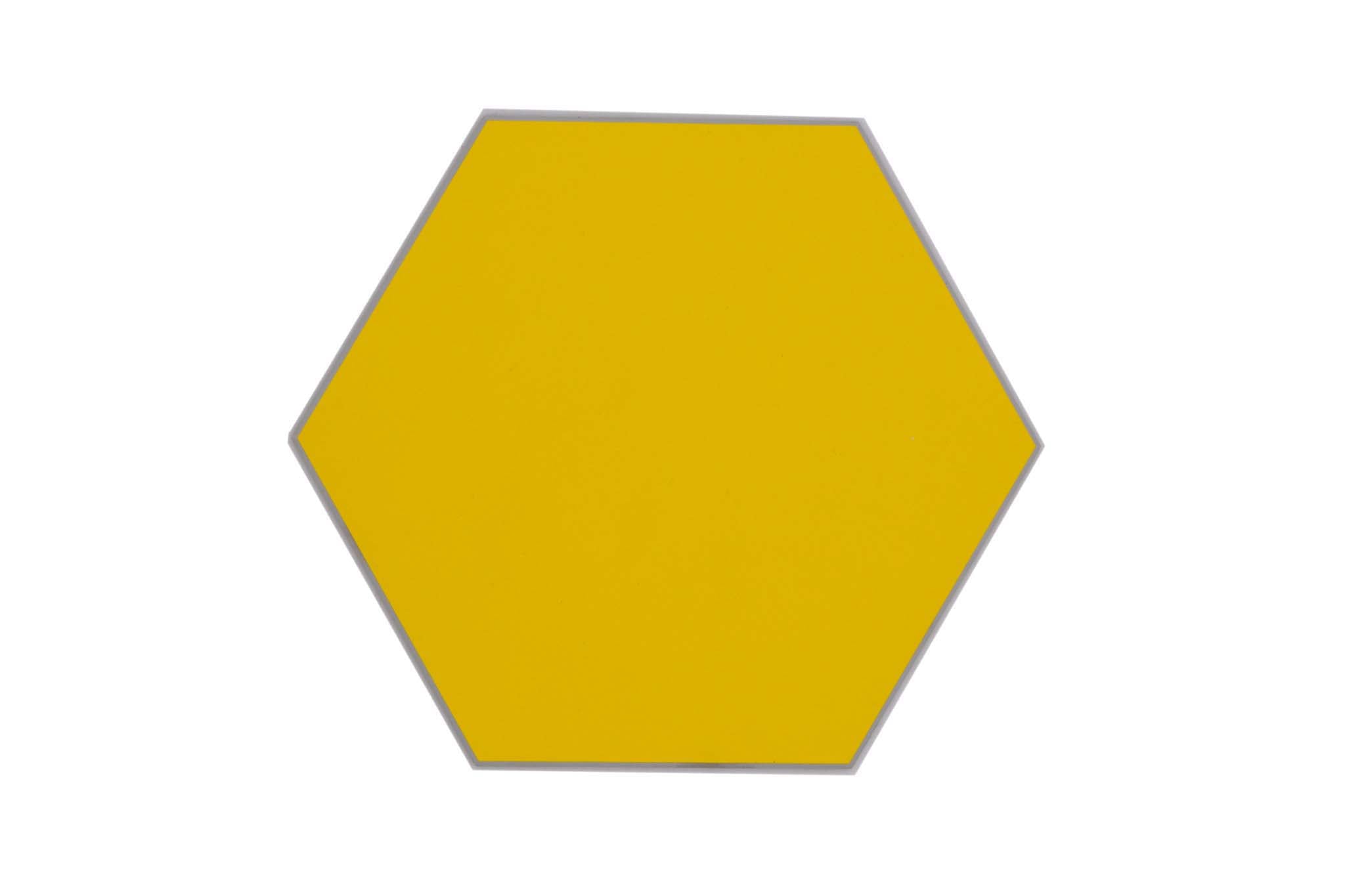 Självhäftande kakel Gul Mjölby - 027 | 172x152x2,3mm. Säljs styckvis.