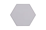 Självhäftande kakel Vit Mjölby - 030 | 172x152x2,3mm. Säljs styckvis.