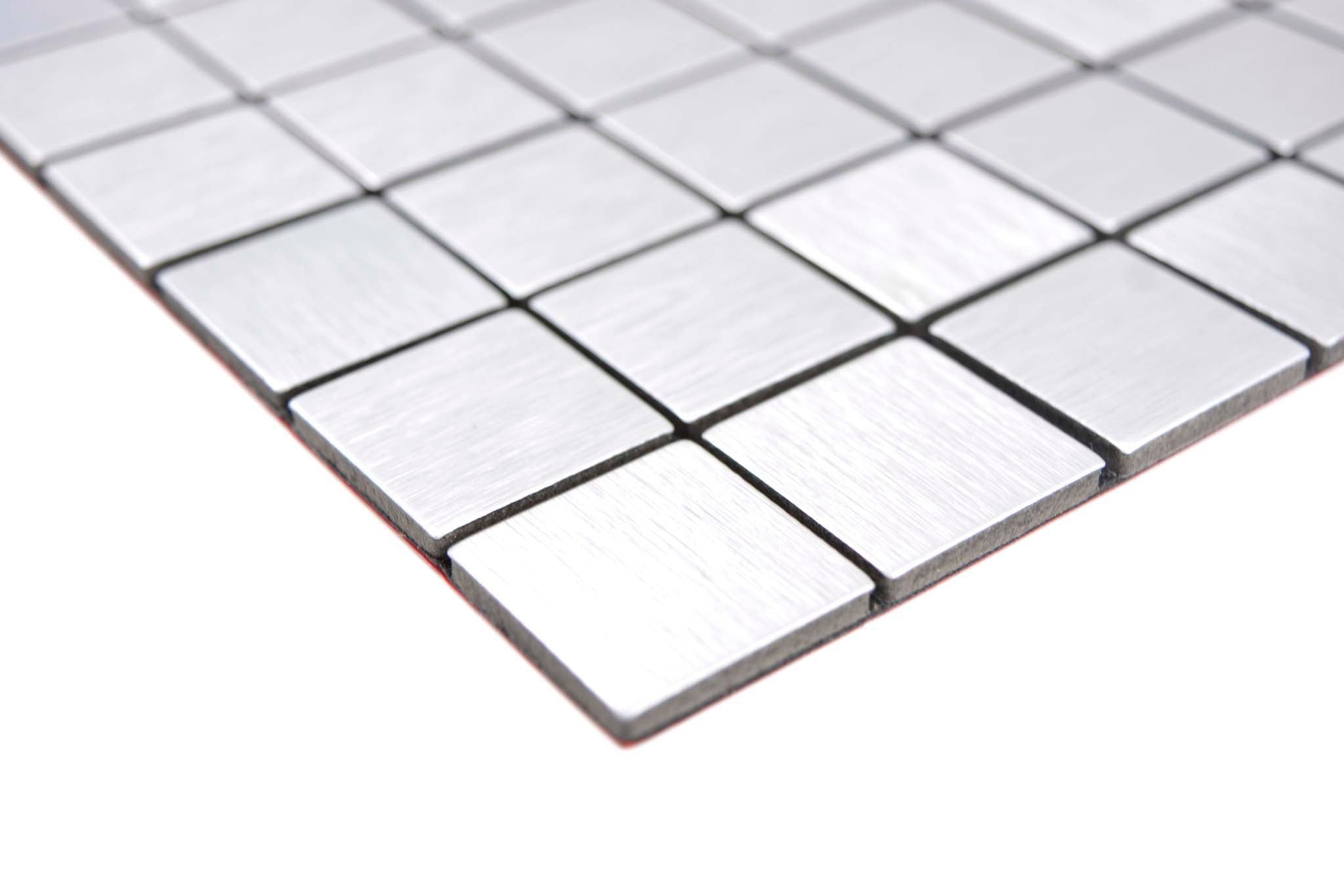 Självhäftande mosaik Silver Nykvarn - 010 | 0,085 m²/ark