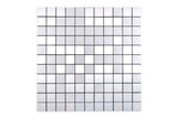 Självhäftande mosaik Silver Nykvarn - 010 | 0,085 m²/ark
