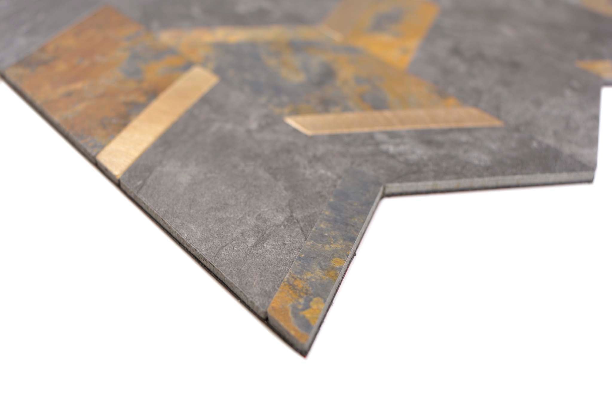 Självhäftande mosaik Flerfärgad Mjölby - 004 | 0,081 m²/ark