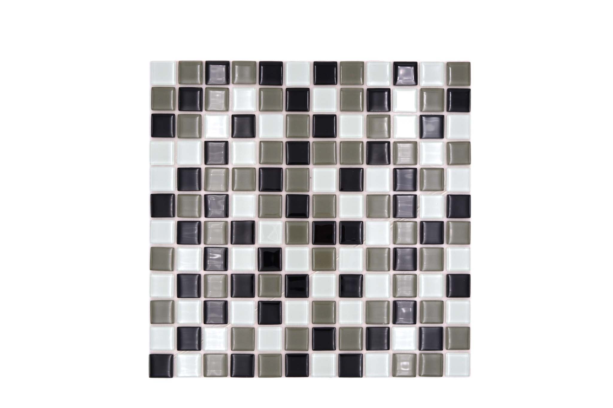 Självhäftande mosaik Brun Sundsvall - 007 | 0,09 m²/ark