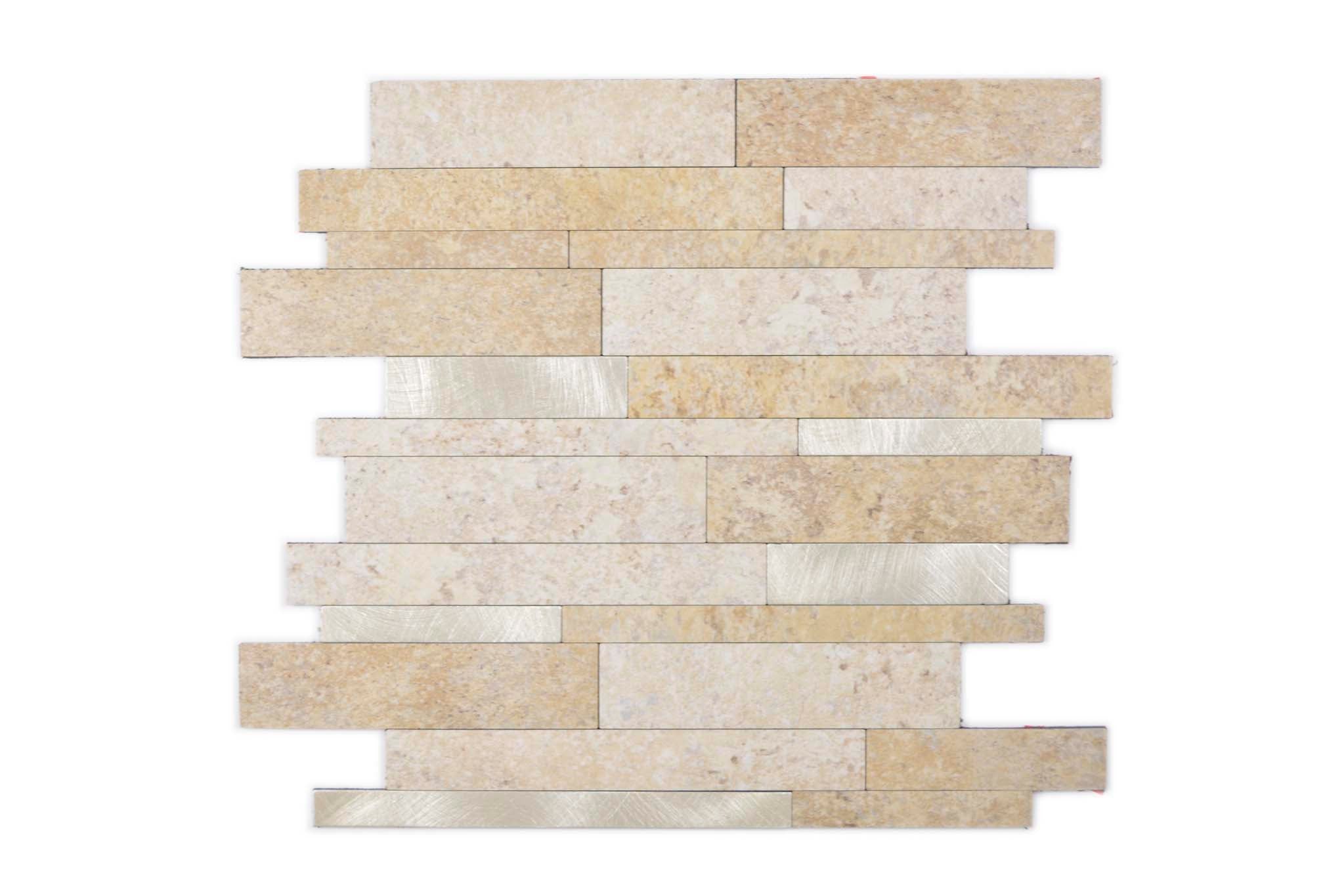 Självhäftande mosaik Brun Mjölby - 006 | 0,09 m²/ark