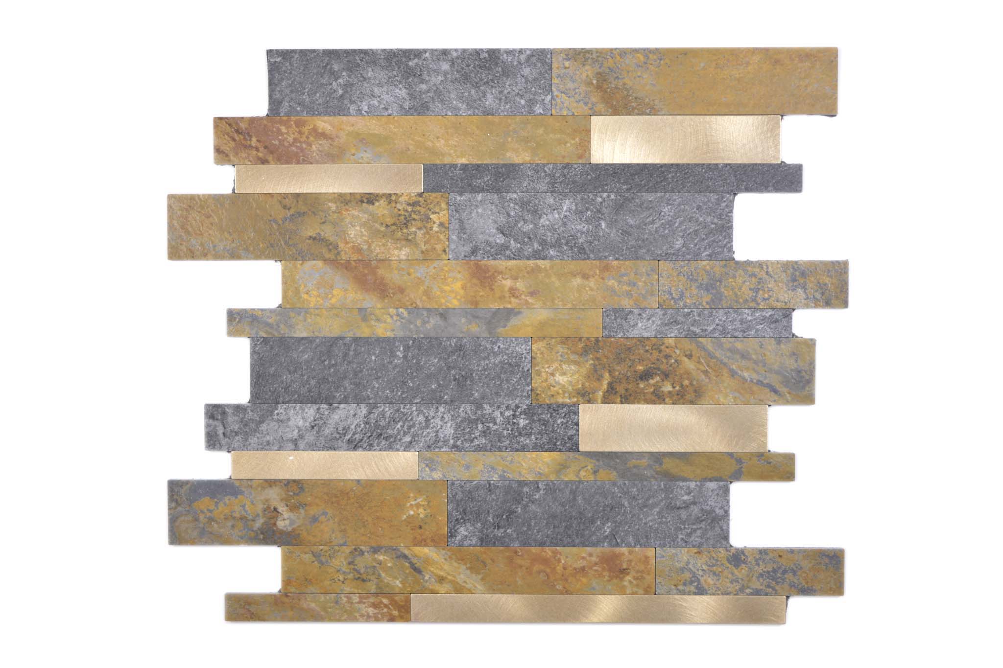 Självhäftande mosaik Flerfärgad Mjölby - 007 | 0,09 m²/ark