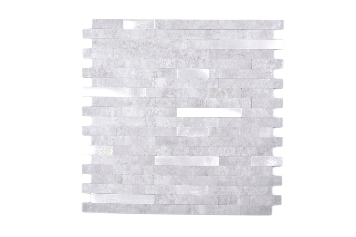 Självhäftande mosaik Grå Mjölby - 009 | 0,087 m²/ark