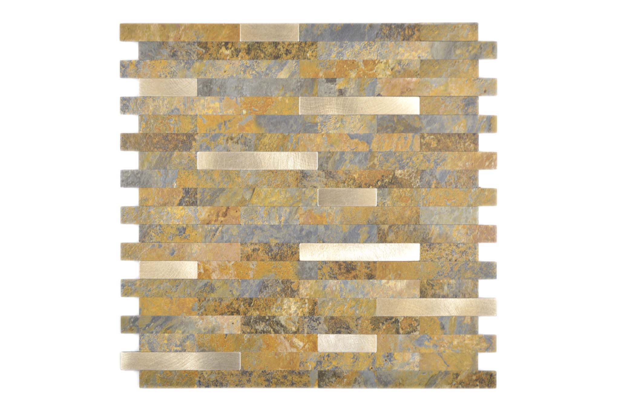 Självhäftande mosaik Flerfärgad Mjölby - 011 | 0,087 m²/ark