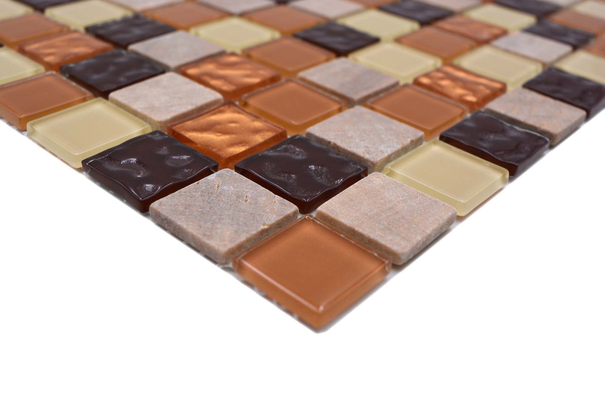 Självhäftande mosaik Beige Sundsvall - 013 | 0,09 m²/ark