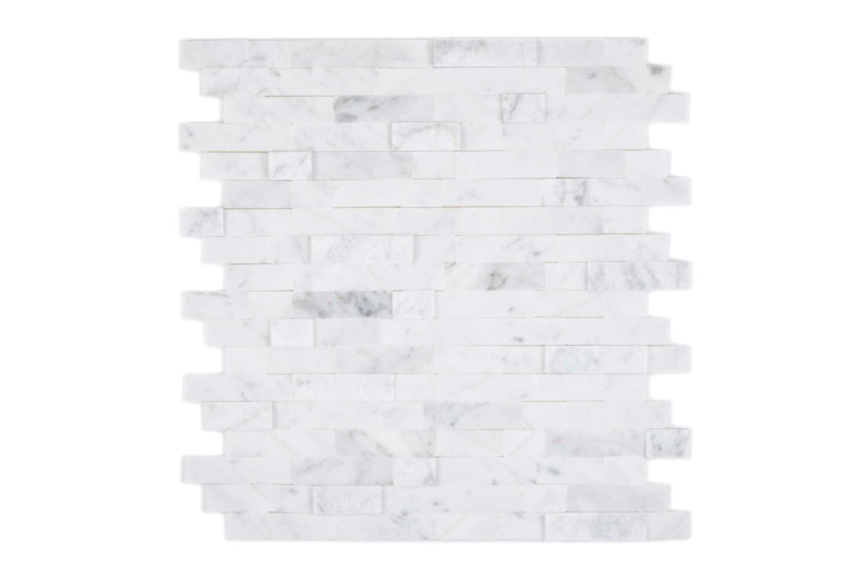 Självhäftande mosaik Vit Fredrikstad - 002 | 0,083 m²/ark