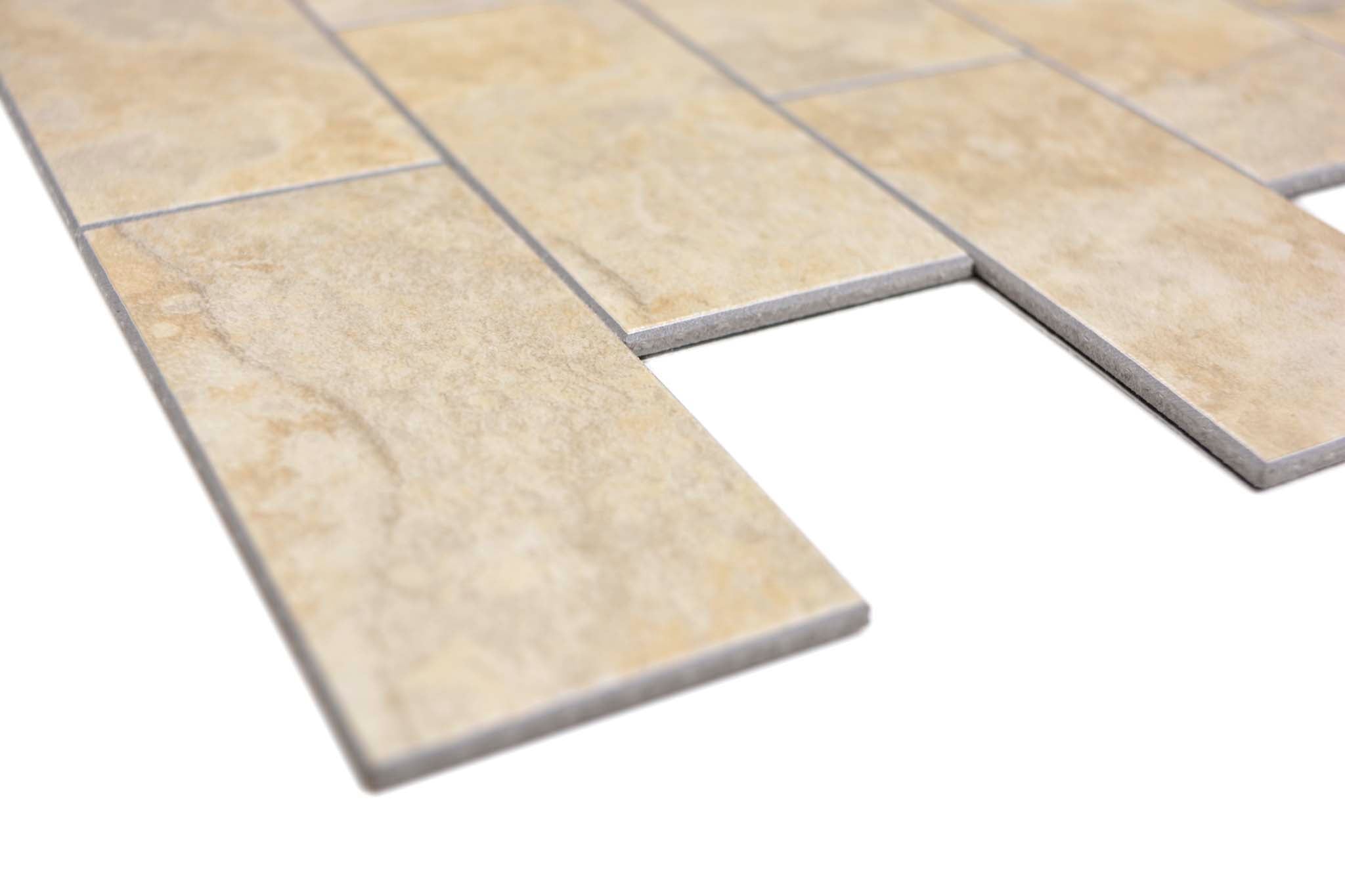 Självhäftande mosaik Beige Mjölby - 012 | 0,085 m²/ark