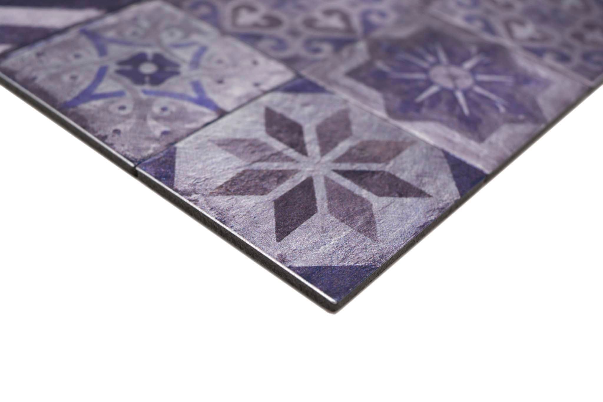 Självhäftande mosaik Flerfärgad Nynäshamn - 037 | 0,093 m²/ark