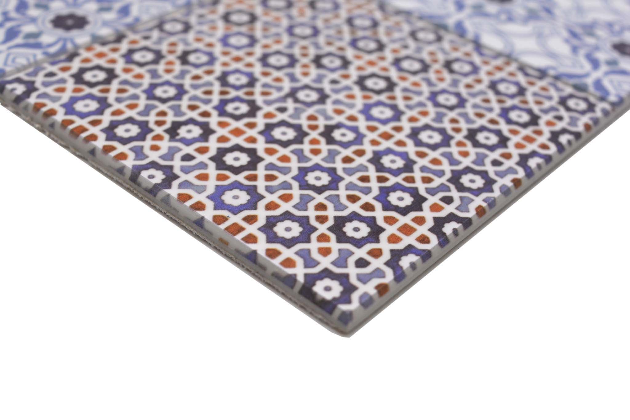 Självhäftande mosaik Vit Mjölby - 024 | 0,09 m²/ark