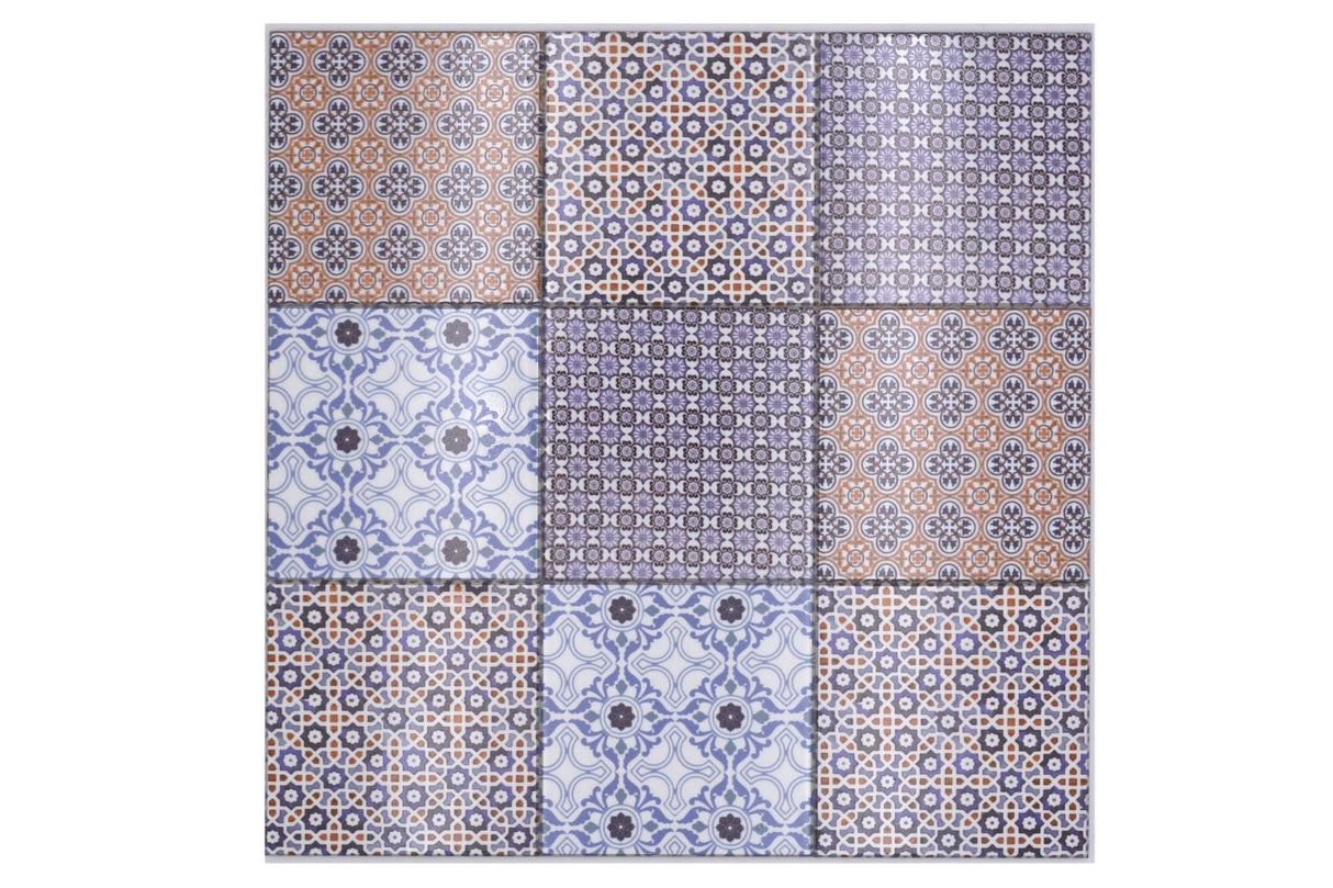 Självhäftande mosaik Vit Mjölby - 024 | 0,09 m²/ark