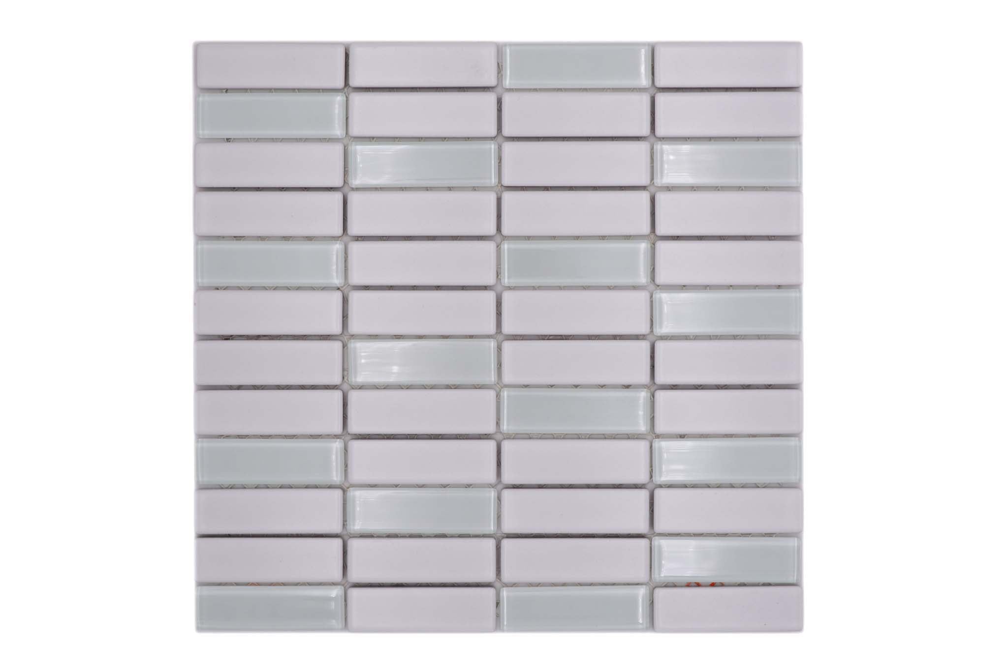 Mosaik Vit Malmö - 083 | 0,086 m²/ark