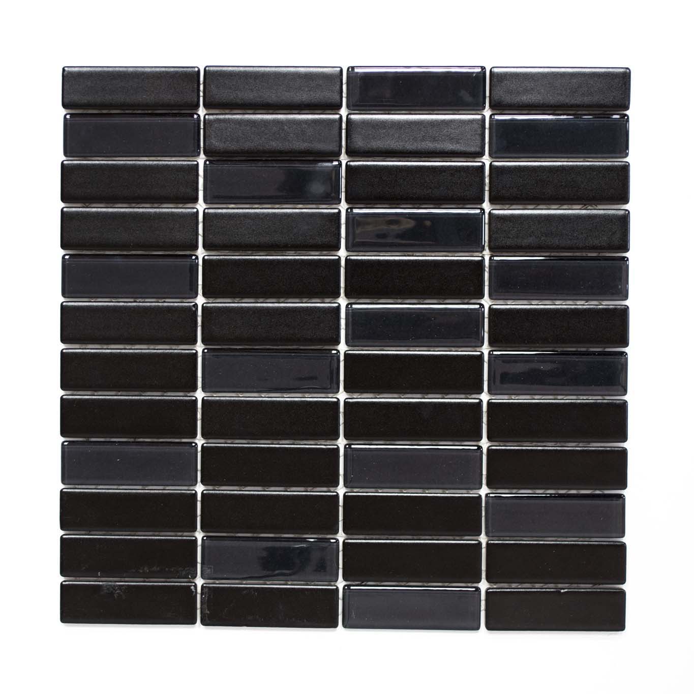 Mosaik Svart Malmö - 086 | 0,086 m²/ark