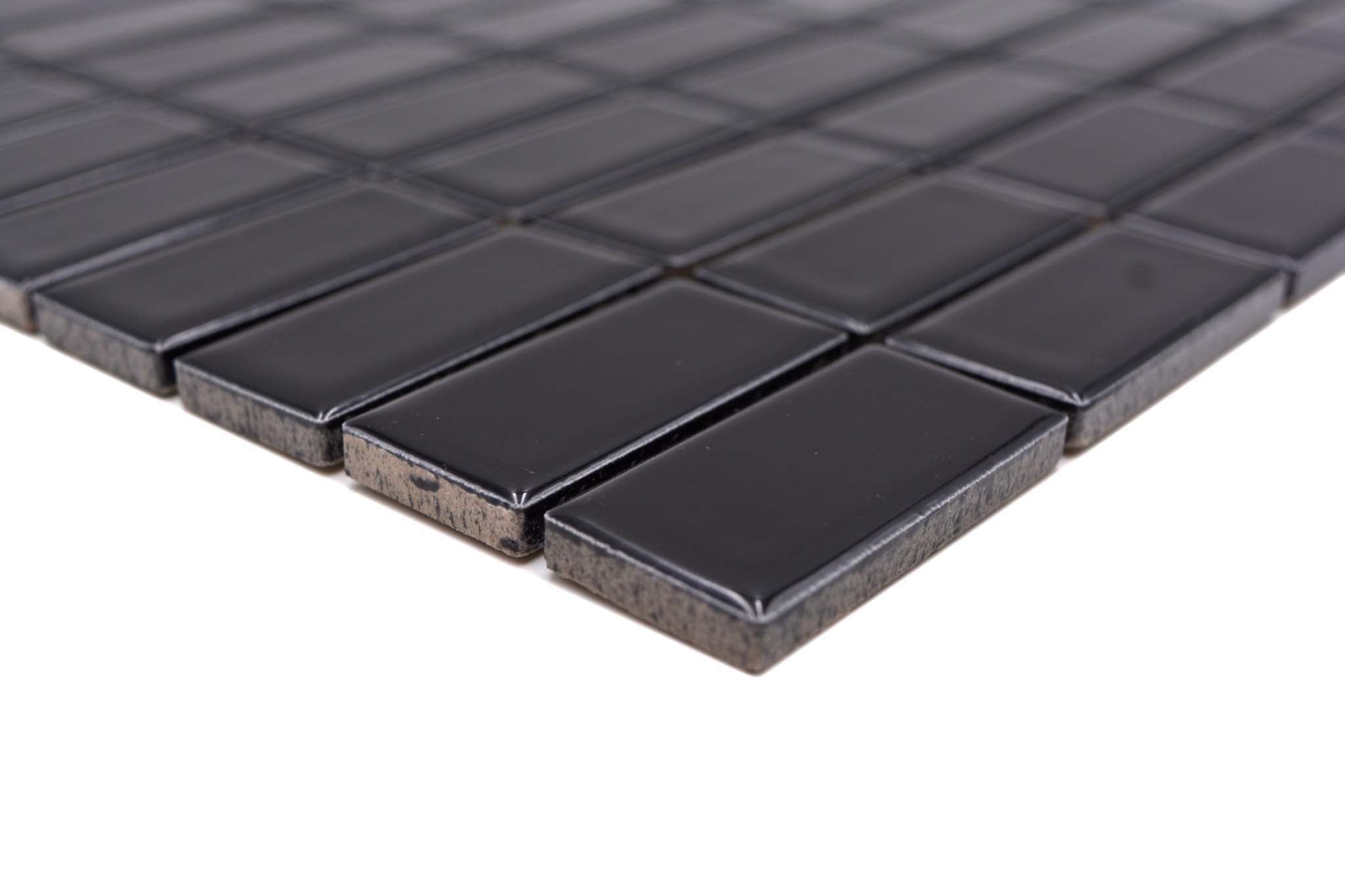 Mosaik Svart Malmö - 090 | 0,089 m²/ark