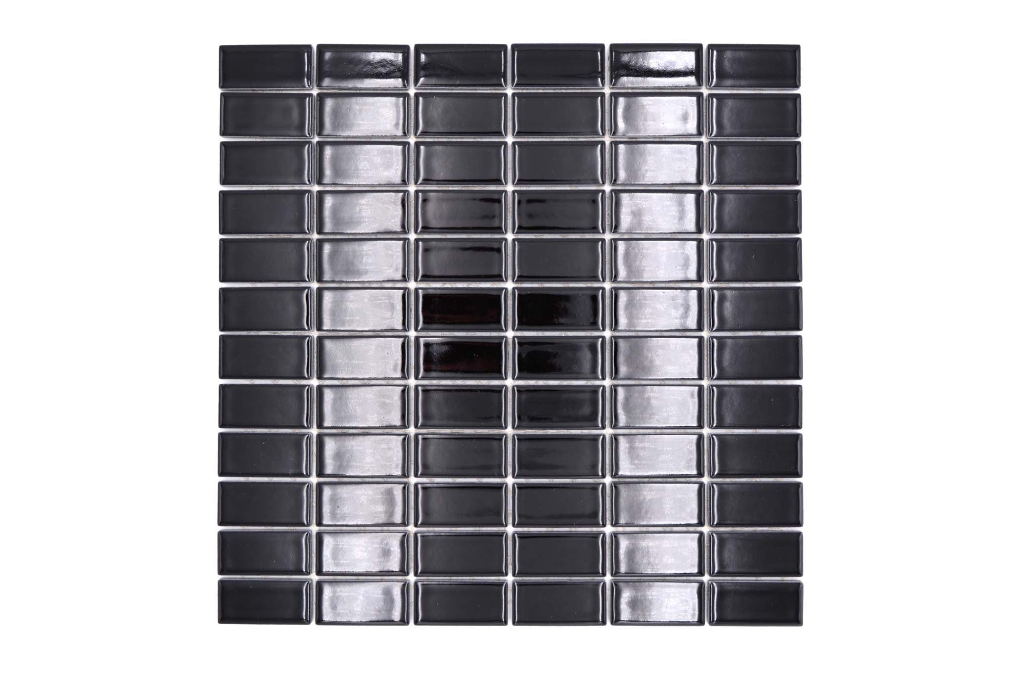 Mosaik Svart Malmö - 090 | 0,089 m²/ark