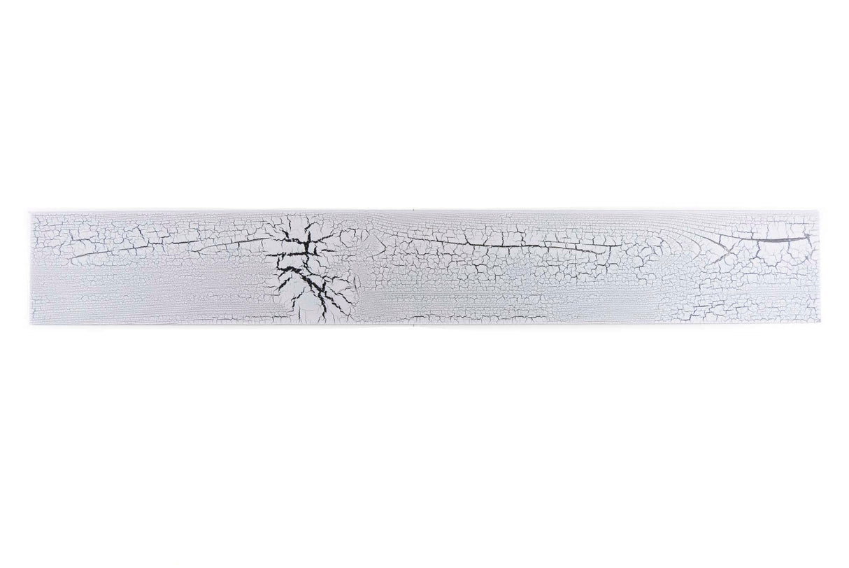 Självhäftande väggpanel Vit Odense - 014 | 900x128x4,5mm. 1,04 m²/kartong