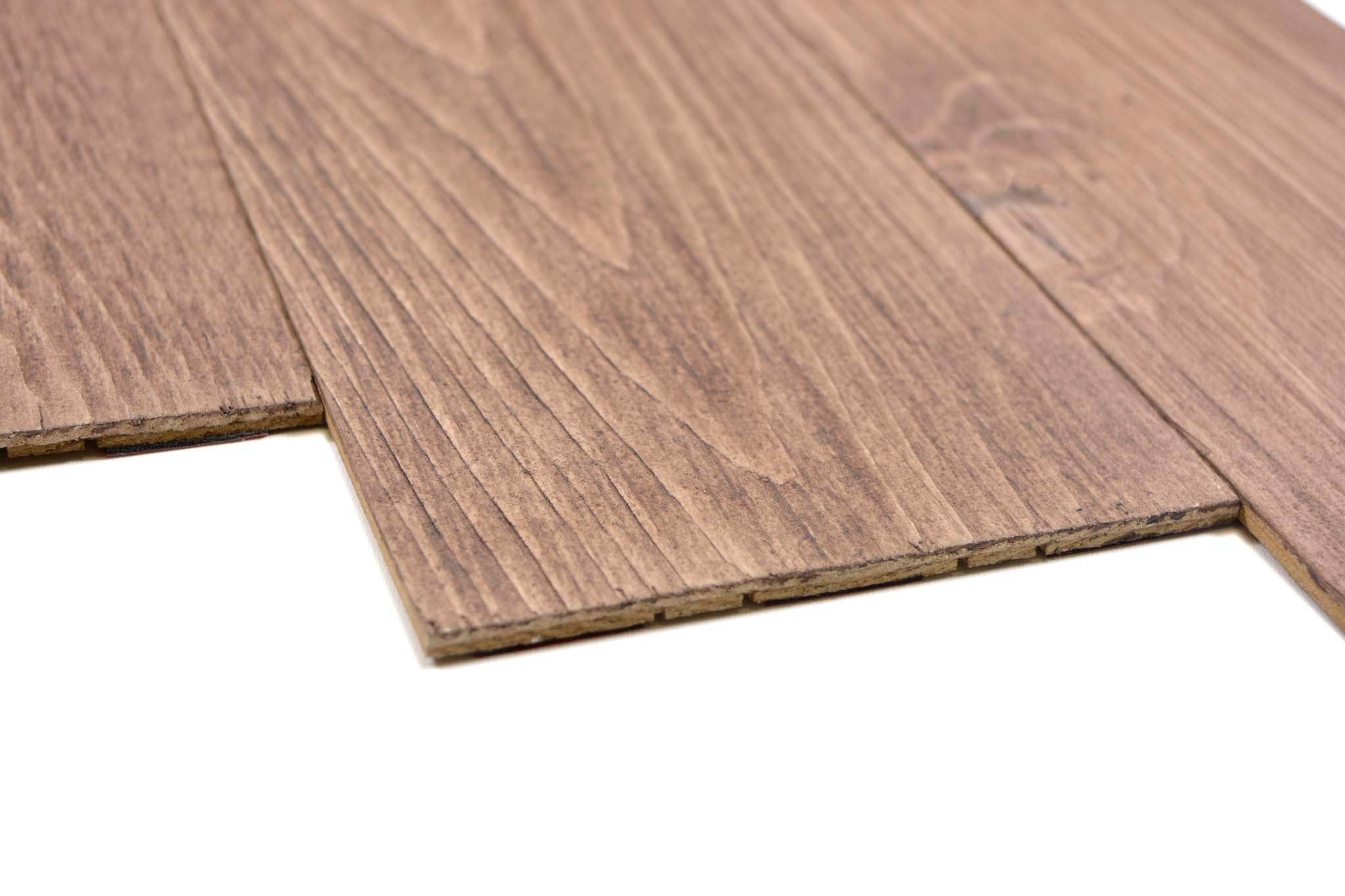 Självhäftande väggpanel Brun Odense - 021 | 900x128x4,5mm. 1,04 m²/kartong