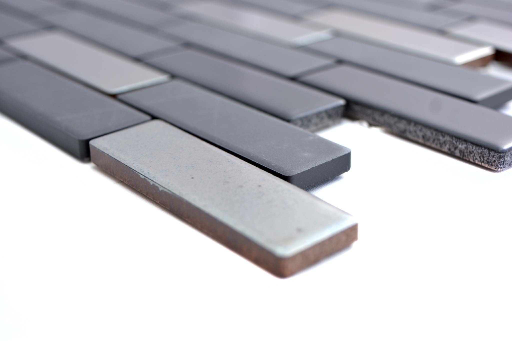 Mosaik Svart Kristiansand - 011 | 0,086 m²/ark