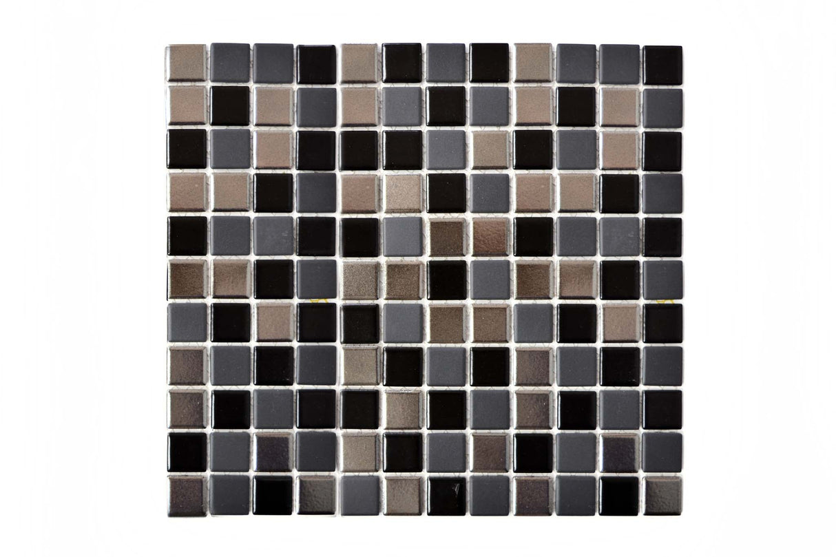 Mosaik Svart Kristiansand - 012 | 0,098 m²/ark