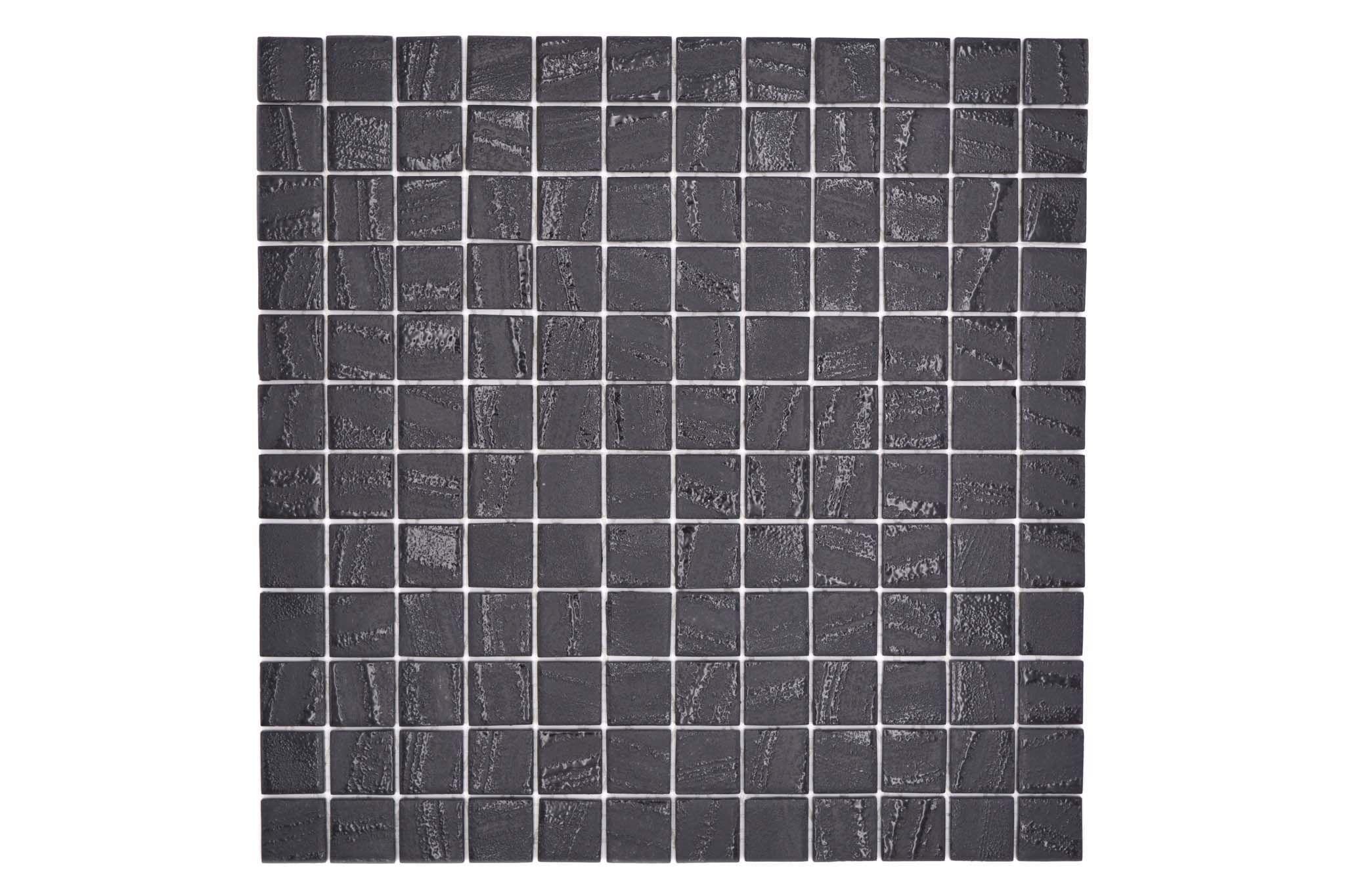 Mosaik Svart Halden - 001 | 0,099 m²/ark