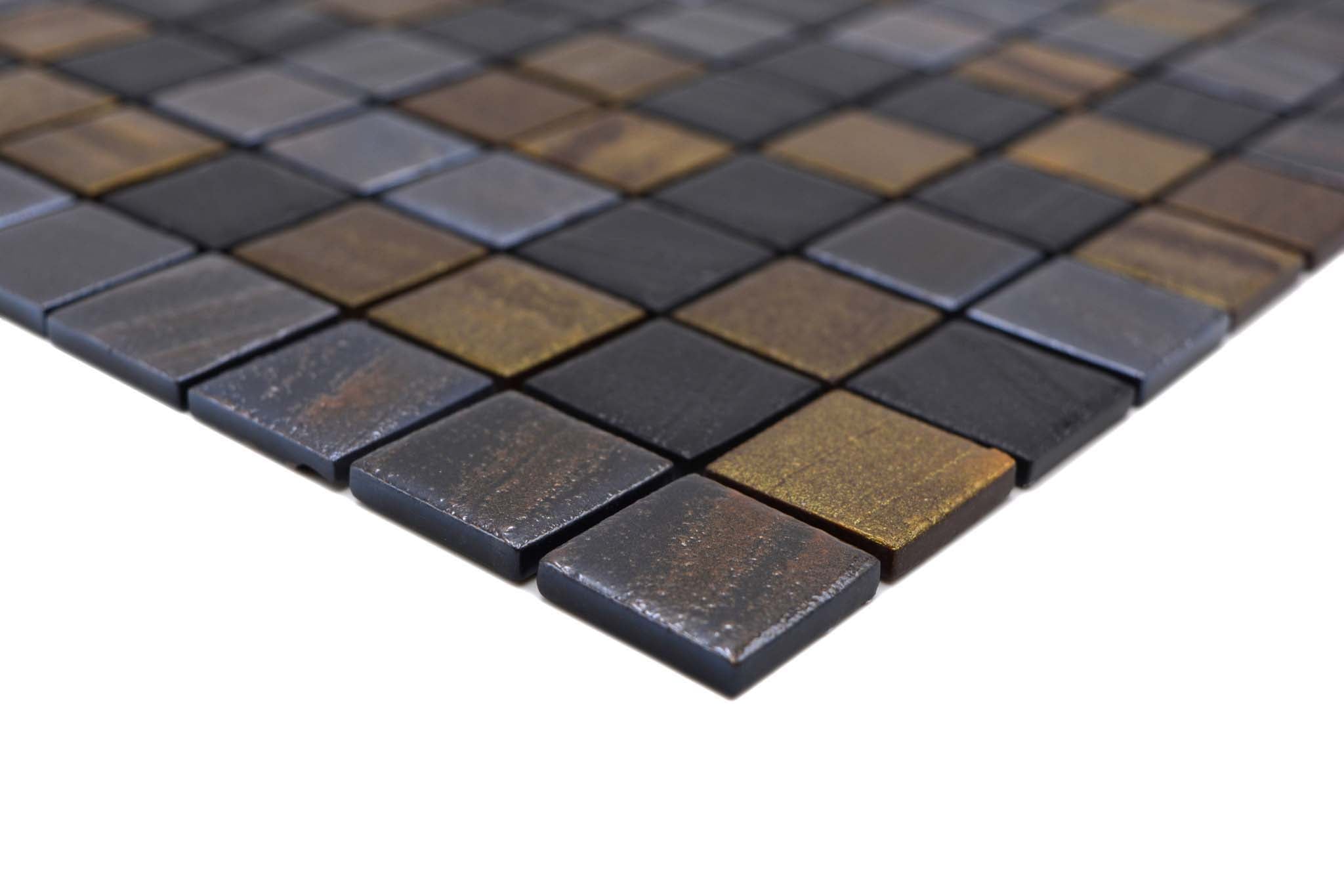 Mosaik Svart Halden - 004 | 0,099 m²/ark