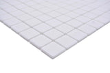 Mosaik Vit Alingsås - 002 | 0,1 m²/ark