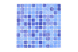 Mosaik Blå Alingsås - 005 | 0,1 m²/ark