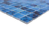 Mosaik Blå Oskarshamn - 004 | 0,1 m²/ark