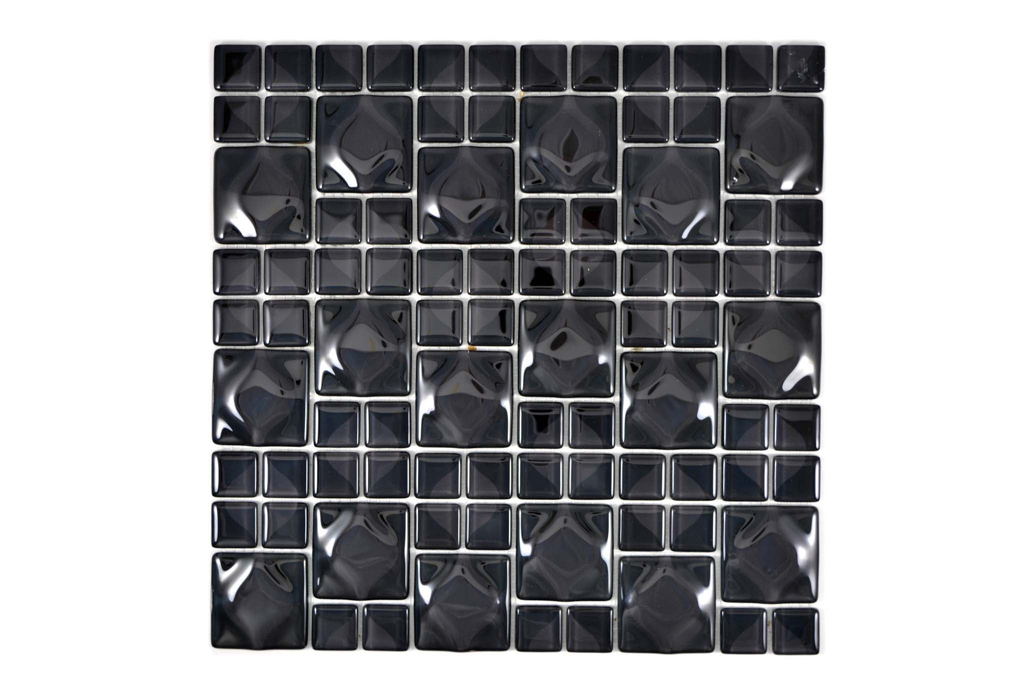 Mosaik Svart Mora - 001 | 0,09 m²/ark