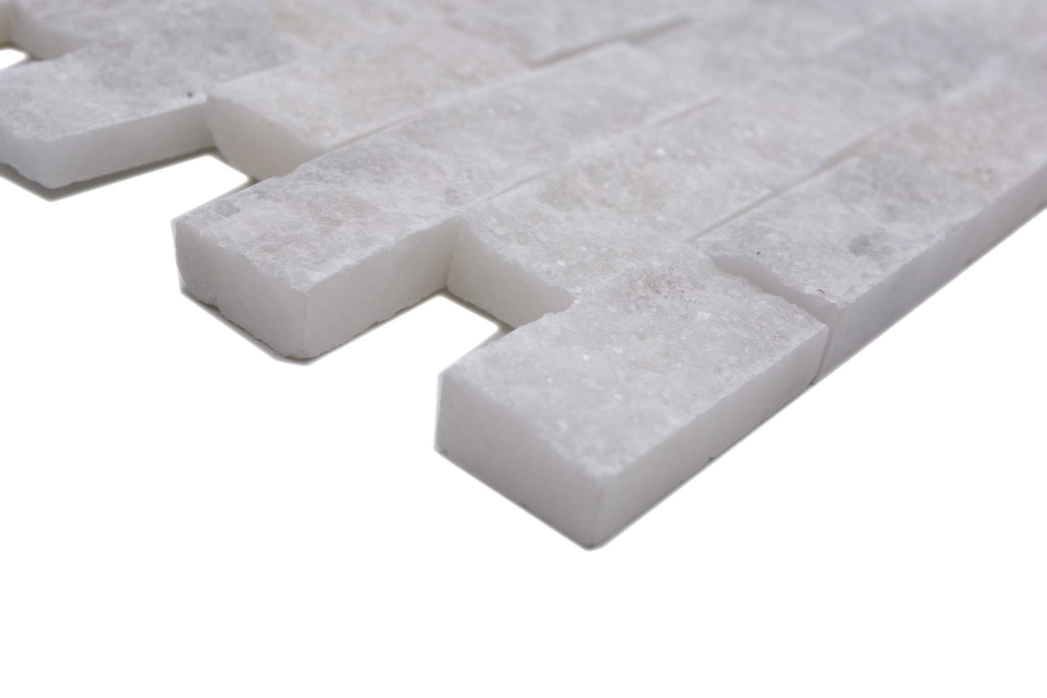 Mosaik Vit Aneby - 003 | 0,088 m²/ark