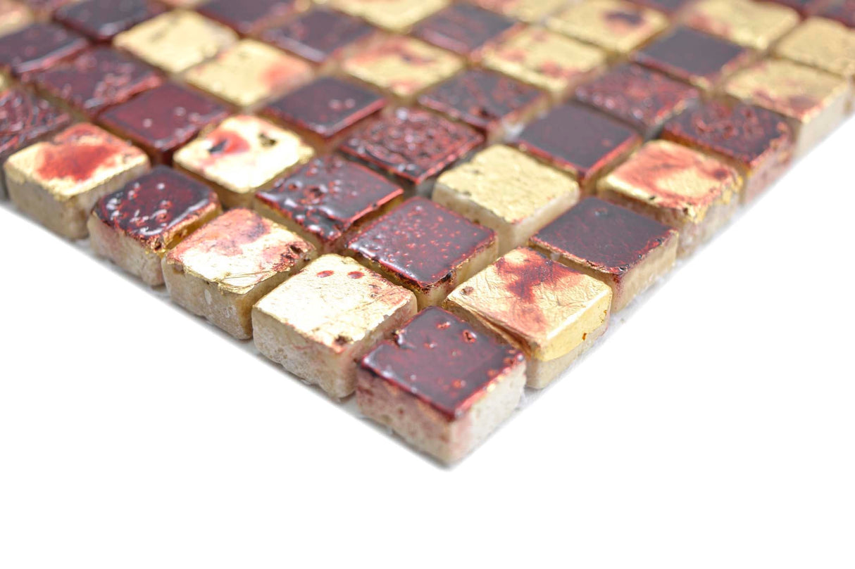 Mosaik Guld Kristiansand - 015 | 0,09 m²/ark