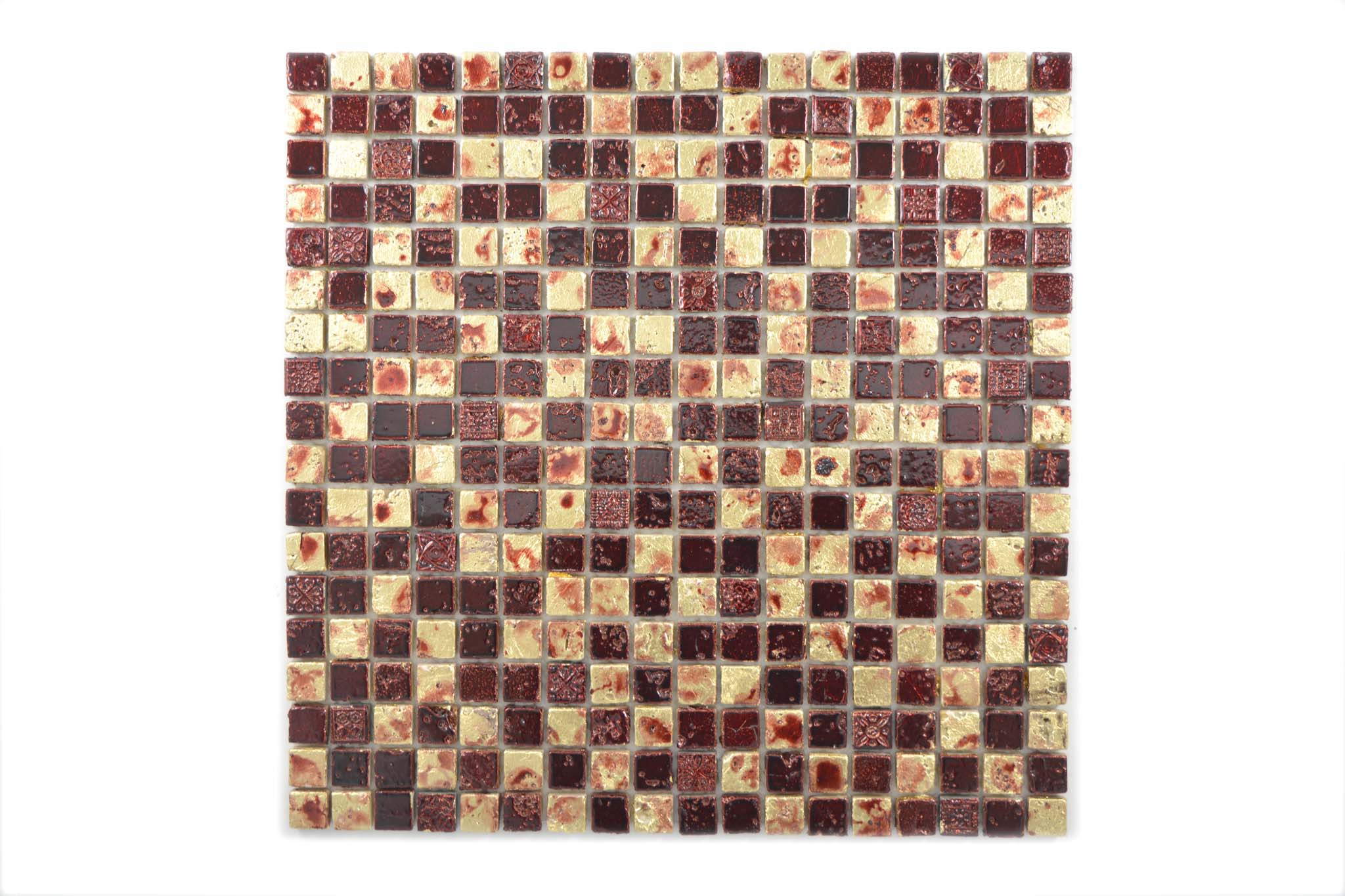 Mosaik Guld Kristiansand - 015 | 0,09 m²/ark