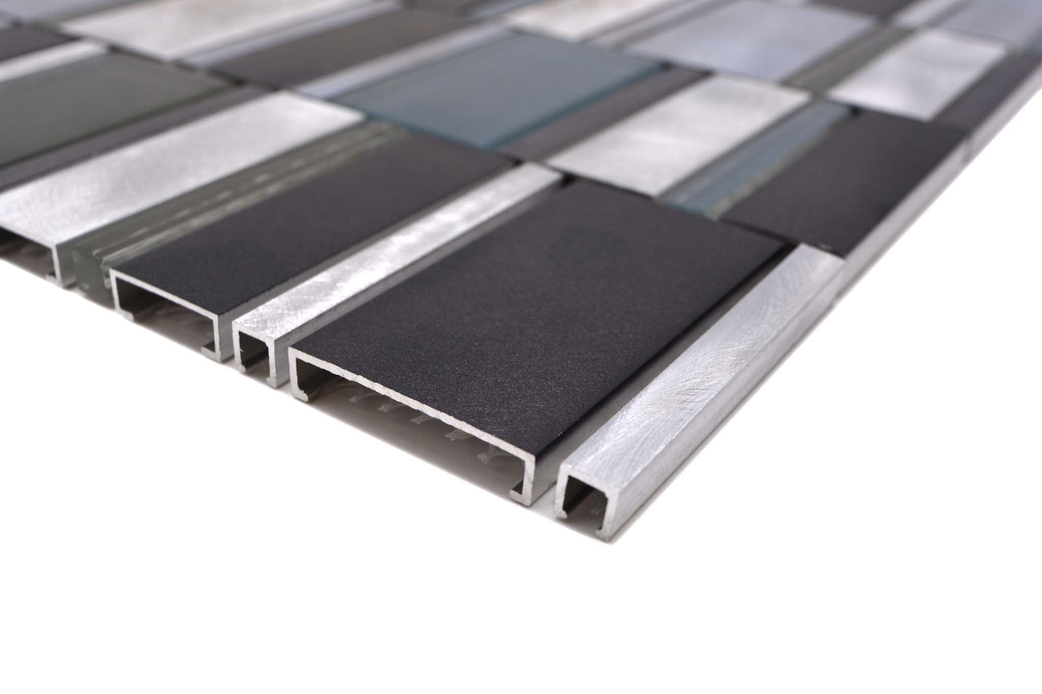 Mosaik Brun Karlstad - 009 | 0,091 m²/ark