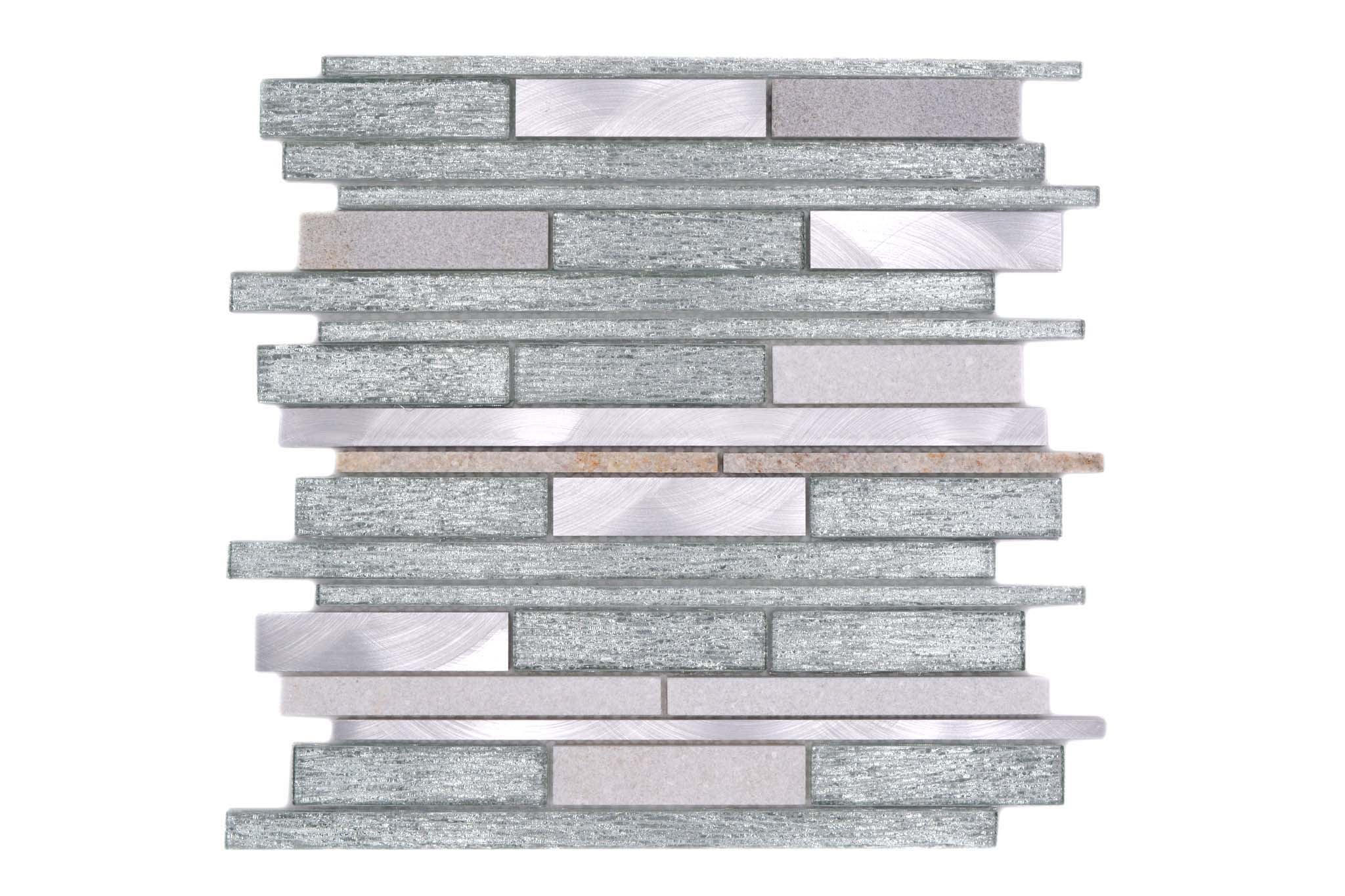 Mosaik Vit Kristiansand - 017 | 0,093 m²/ark