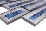 Mosaik Blå Ödeshög - 010 | 0,09 m²/ark
