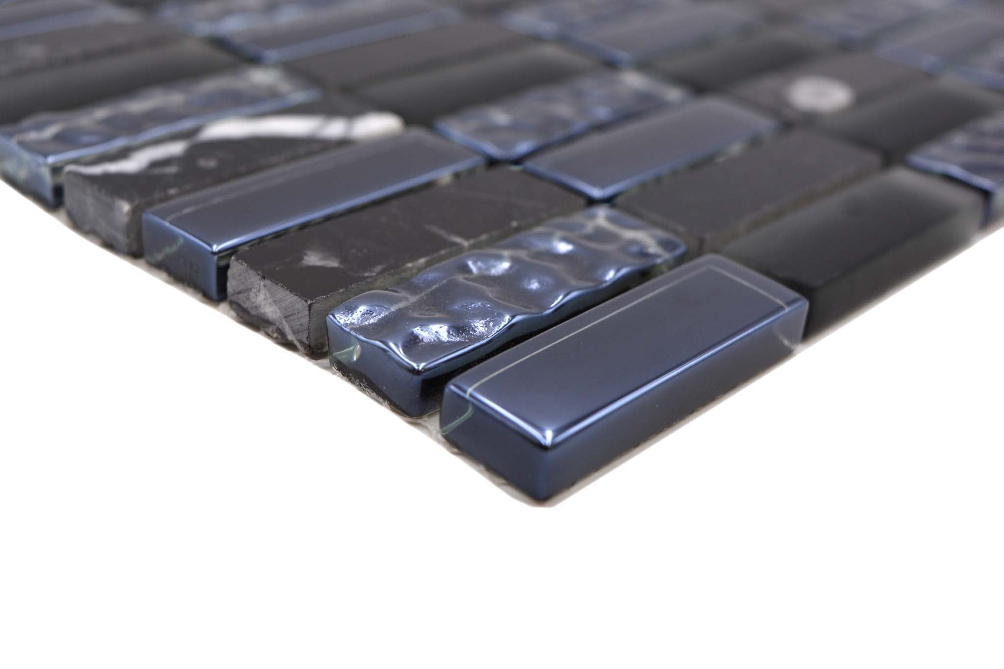 Mosaik Svart Ödeshög - 011 | 0,091 m²/ark