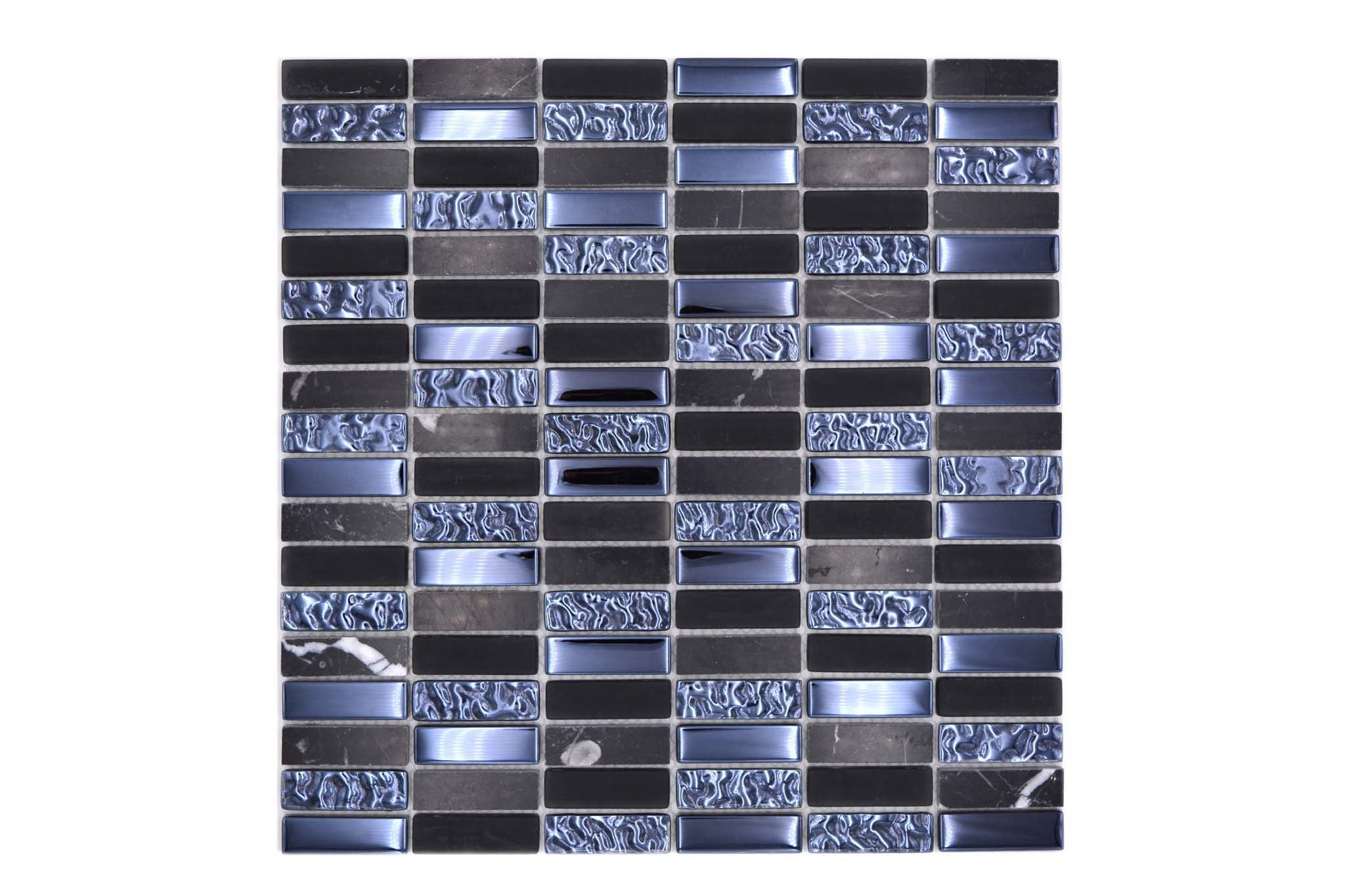 Mosaik Svart Ödeshög - 011 | 0,091 m²/ark