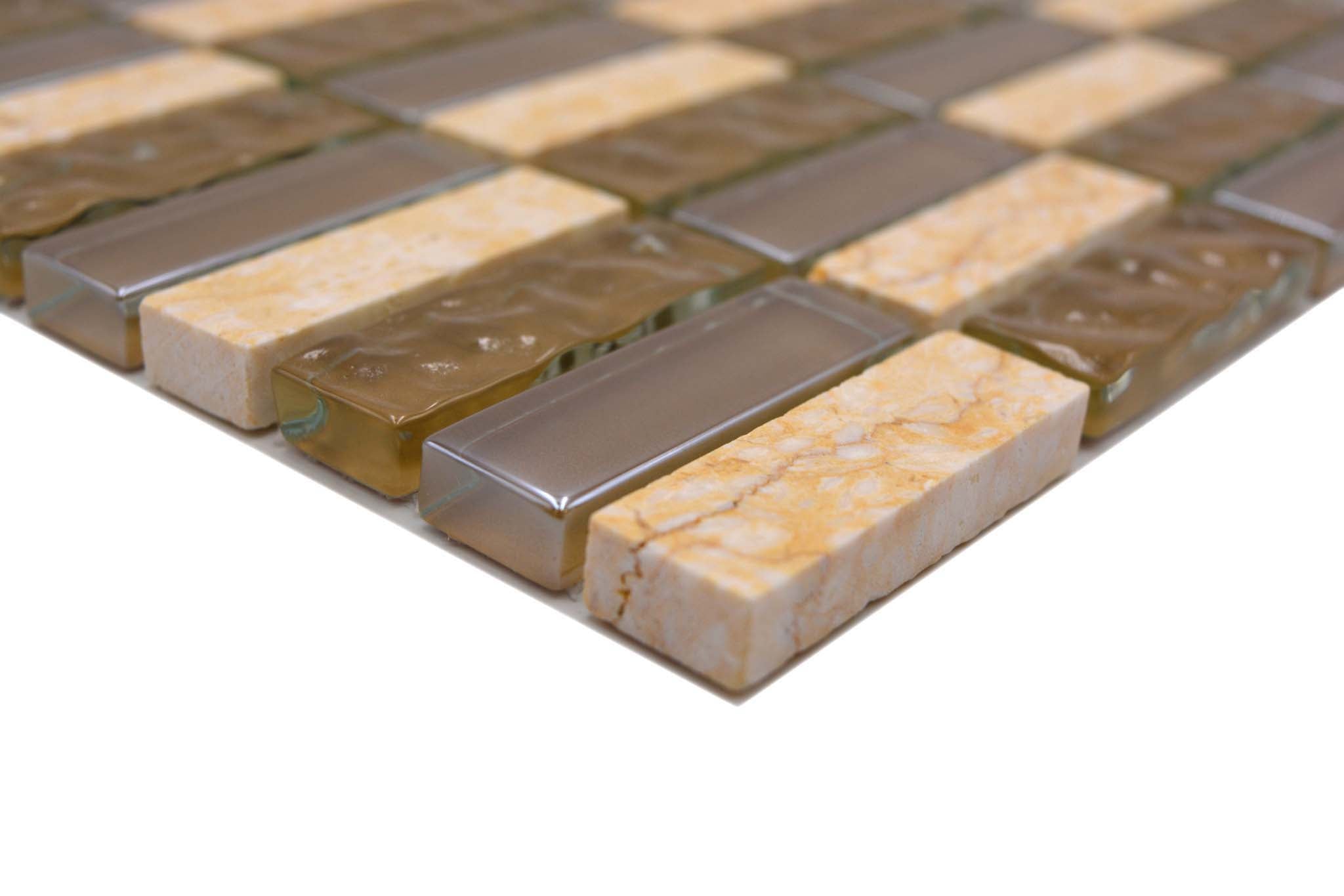 Mosaik Beige Norrköping - 001 | 0,091 m²/ark