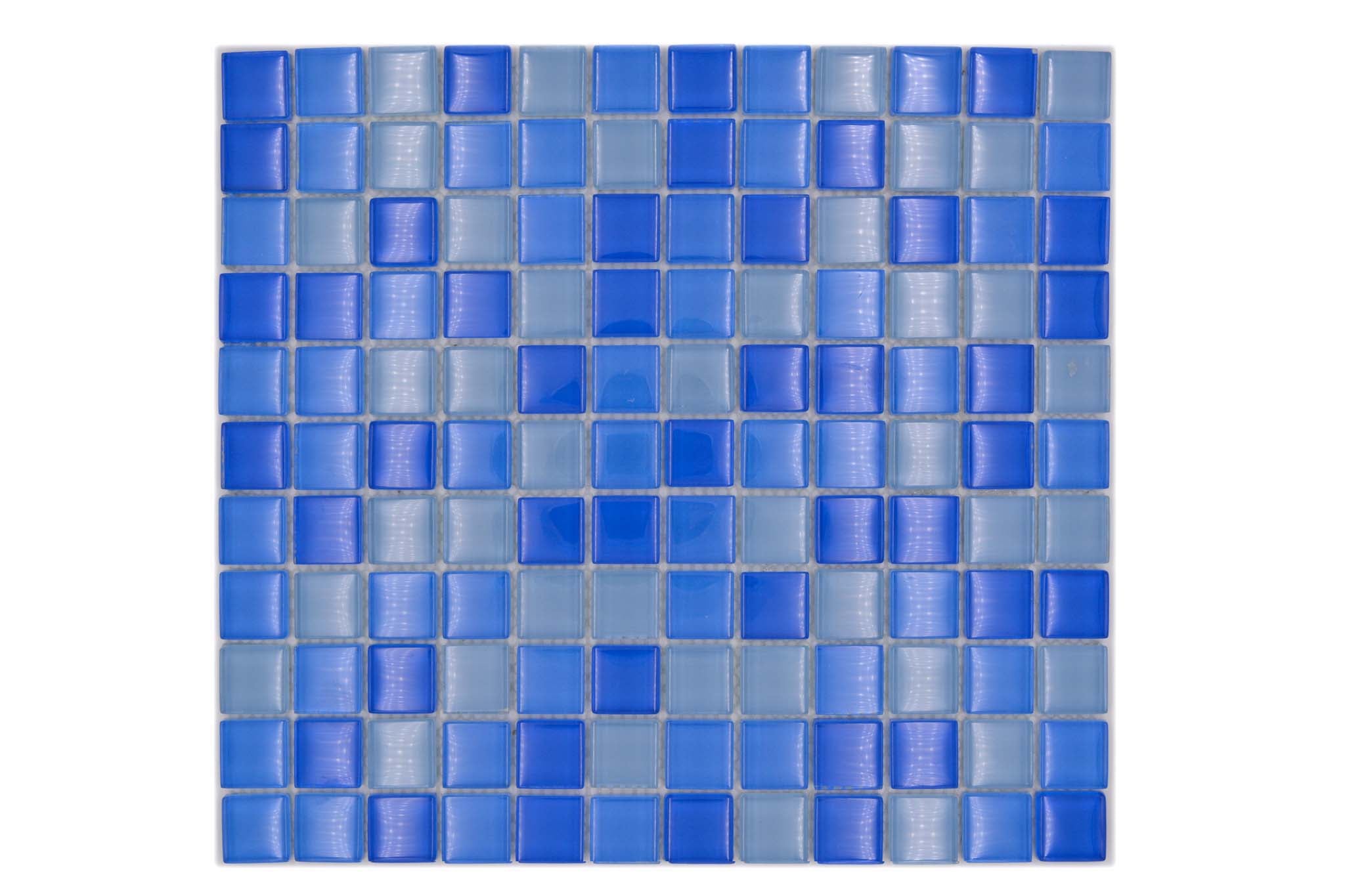 Mosaik Blå Larvik - 018 | 0,099 m²/ark