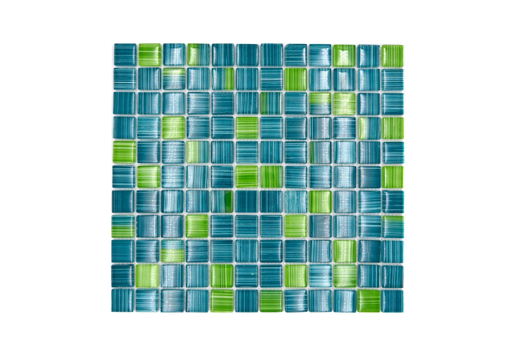 Mosaik Grön Trosa - 006 | 0,099 m²/ark