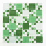 Mosaik Grön Larvik - 022 | 0,09 m²/ark