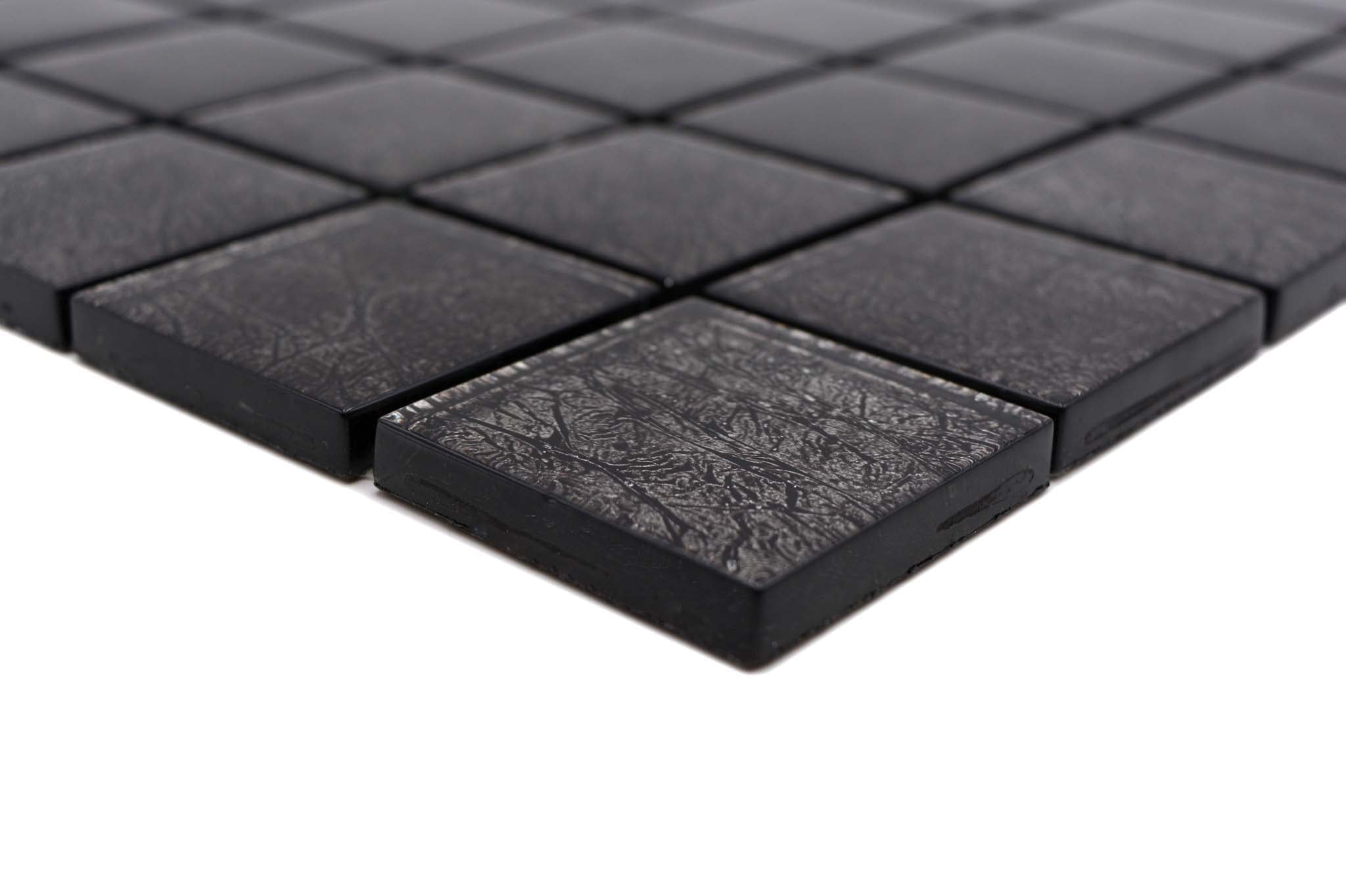 Mosaik Svart Haparanda - 023 | 0,09 m²/ark