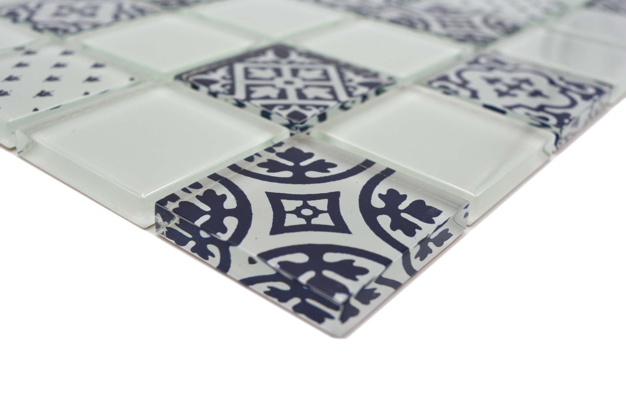 Mosaik Vit Falkenberg - 029 | 0,09 m²/ark